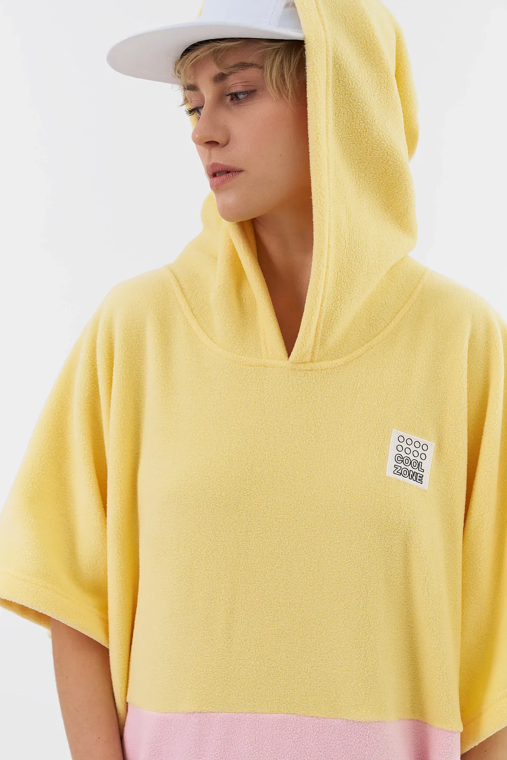 Пончо флисовое