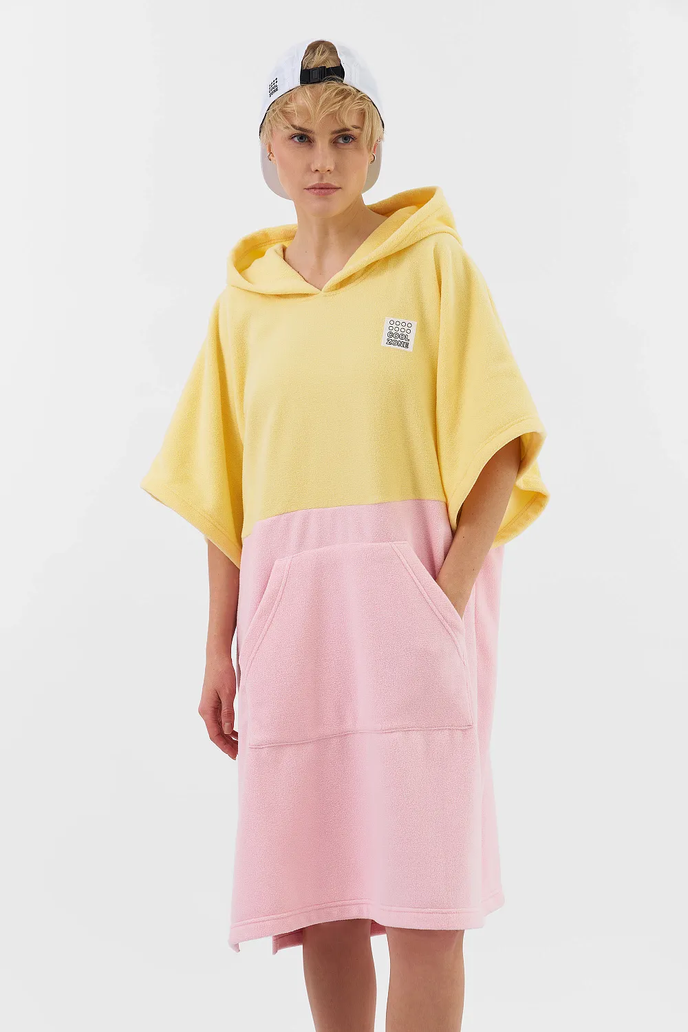 Пончо флисовое