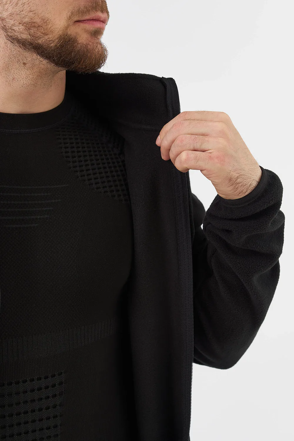 Джемпер на молнии