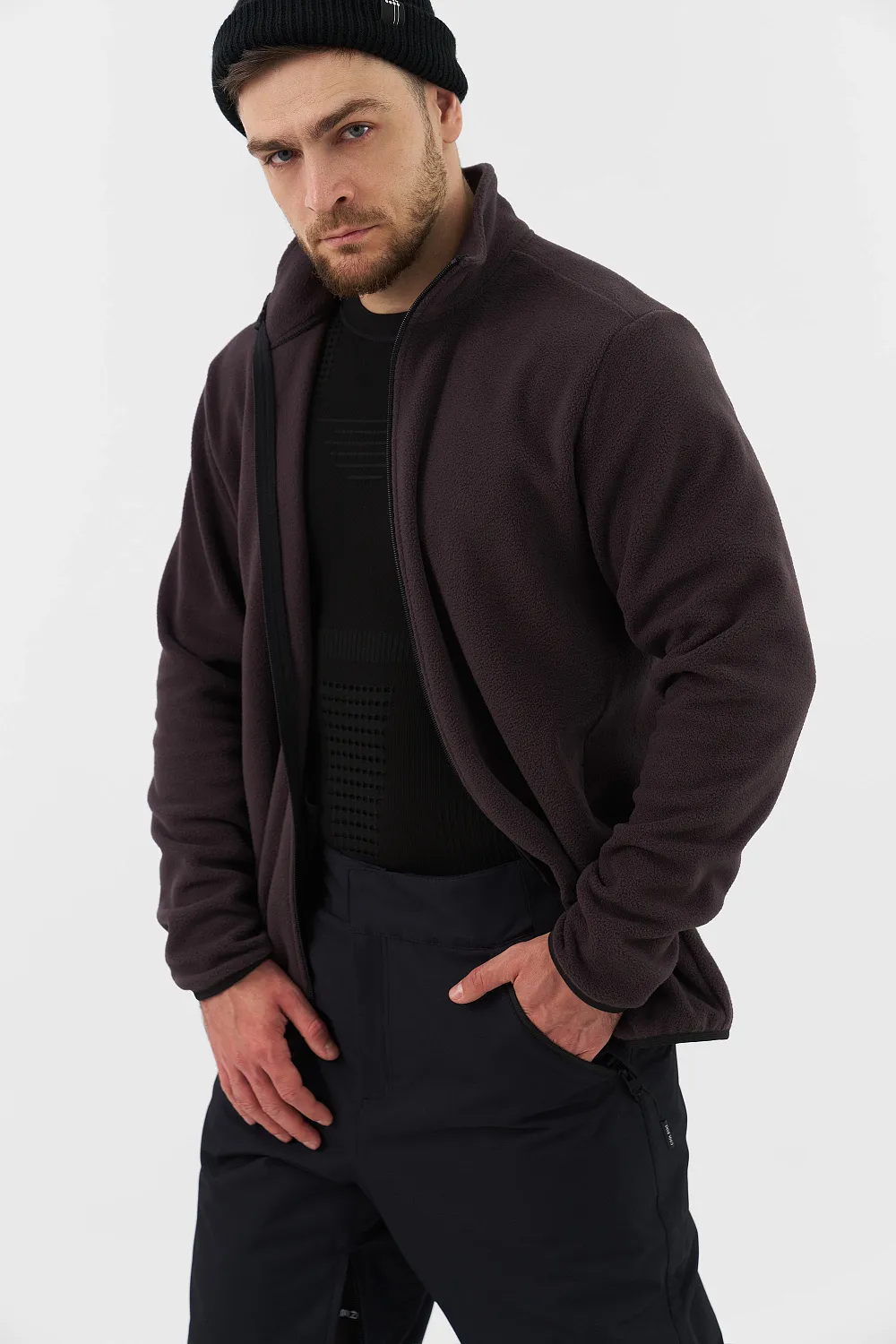 Джемпер на молнии