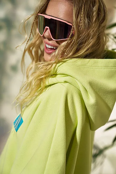 Пончо флисовое