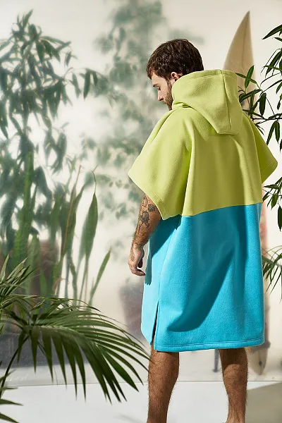 Пончо флисовое