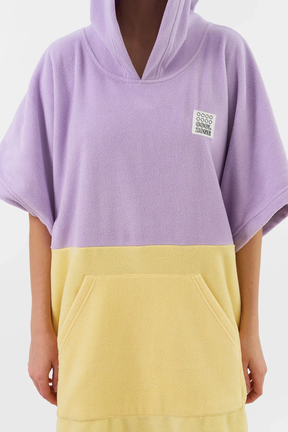 Пончо флисовое