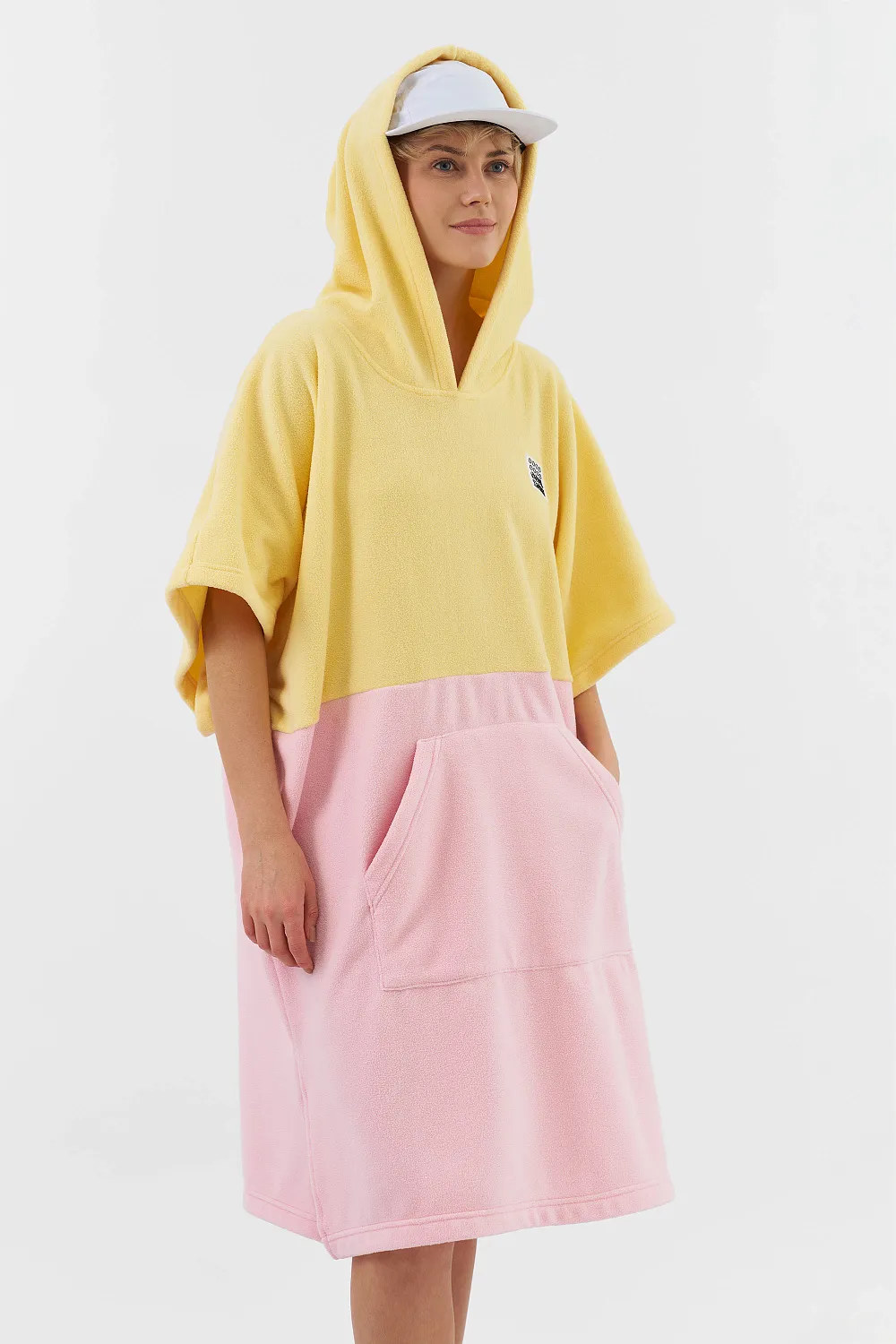 Пончо флисовое