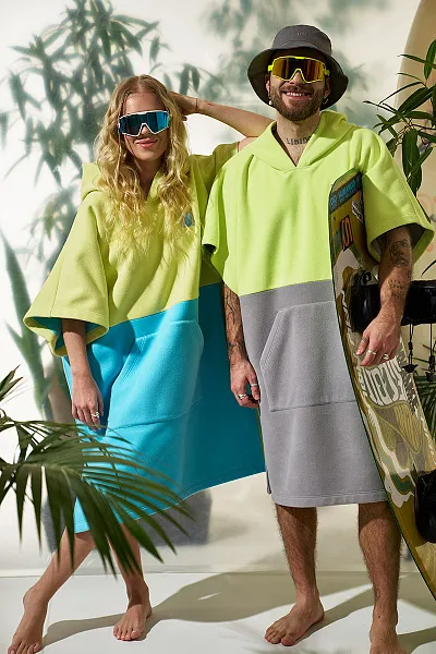 Пончо флисовое