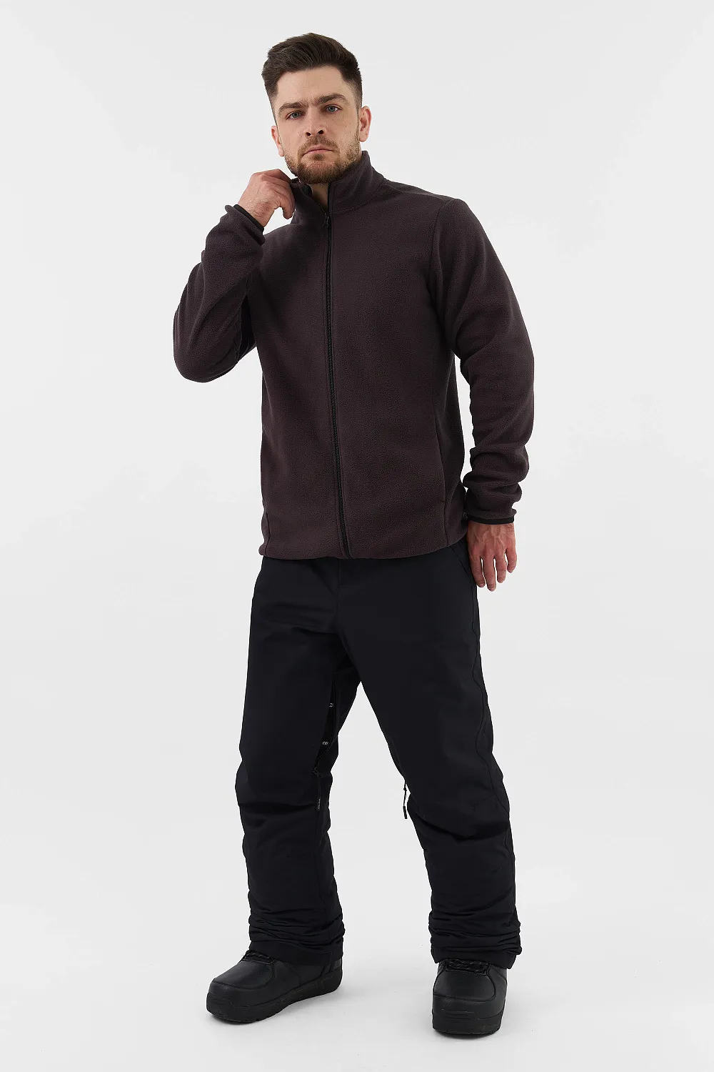 Джемпер на молнии