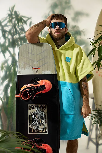 Пончо флисовое