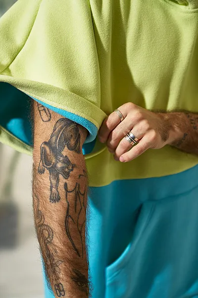 Пончо флисовое