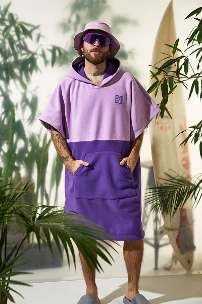 Пончо флисовое