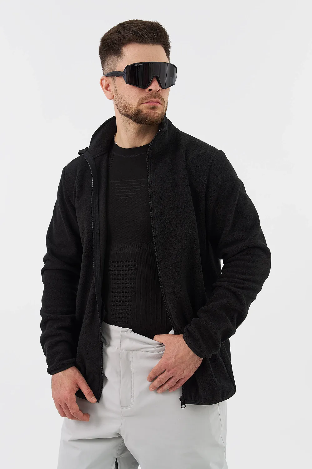 Джемпер на молнии